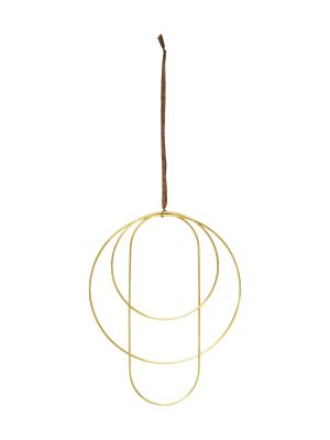 Deco Frames decorative brass rings Ferm Living